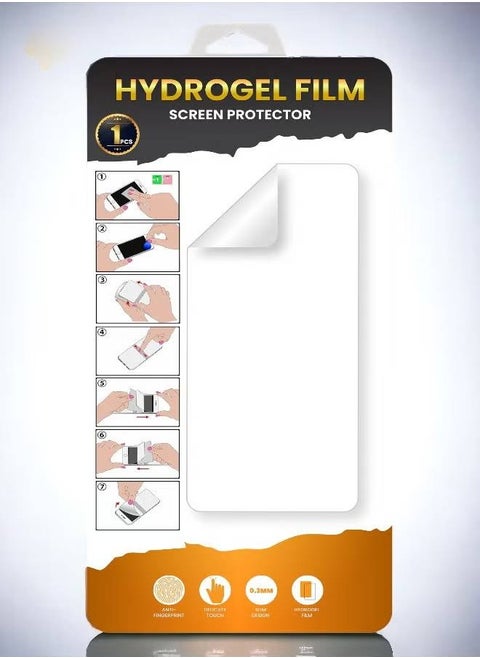 Google Pixel 7 Pro 5G Hydrogel Film Screen Protector – Clear | Ultra-Thin, Full Coverage Protection, Scratch-Resistant, Bubble-Free Installation, Anti-Fingerprint for Pixel 7 Pro 5G