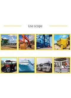 TONSYL TONSYL Super Value Lever Grease Gun with Aluminum Die Cast Head Heavy Duty Professional Lever Handle Grease Gun Mini Lever Grease Gun Pistol Grip Grease Gun Yellow 1 kg  - Image 5