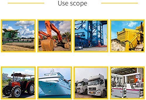 TONSYL Super Value Lever Grease Gun with Aluminum Die Cast Head Heavy Duty Professional Lever Handle Grease Gun Mini Lever Grease Gun Pistol Grip Grease Gun Yellow 1 kg - Image 5