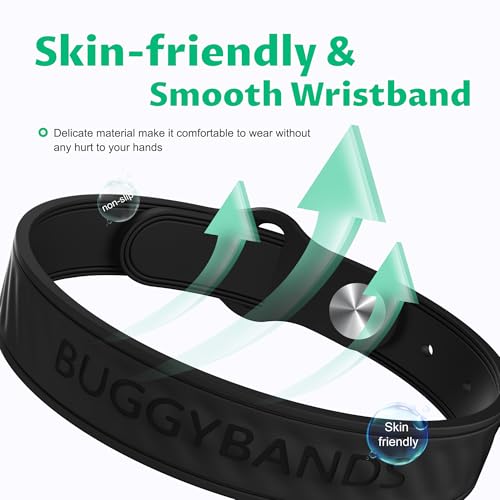BuggyBands Mosquito Repellent Bracelets, 6 Pack Silicone Mosquito Repellent Bands with DEET Free, Natural & Waterproof Bug Wristbands for Kids and Adults, Outdoor Traveling Protection - Image 3