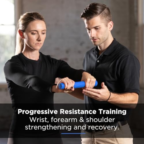 TheraBand Thera-Band FlexBar - Blue - Heavy Resistance - Image 3