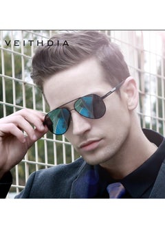 Veithdia Original VEITHDIA Sunglasses for males Polarized UV400 protection With Full Set Sun Protection Category 3 Suitable for driving car Light Weight pilot style For men  - Image 4