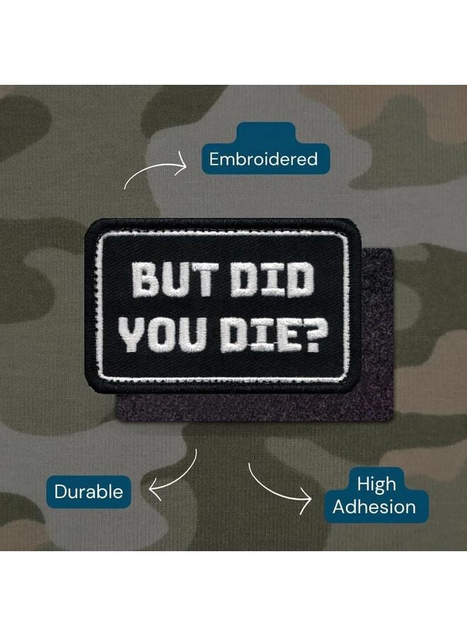 LAMAY 2PCS Patch Includes Funny Morale Hook Loop Military Patches, Tactical Patches for Backpacks, Hats, Bags, and Equipment - Image 2