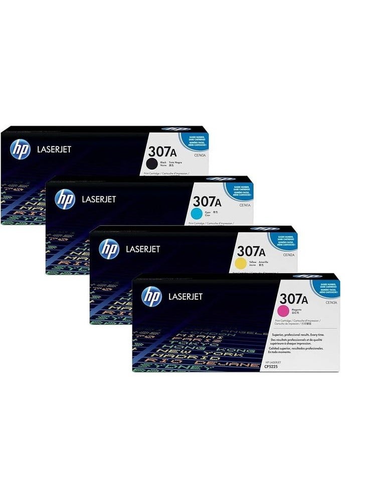 Hpe HP. 307A Laser jet Original Toner Cartridges - 4Pack - Image 1