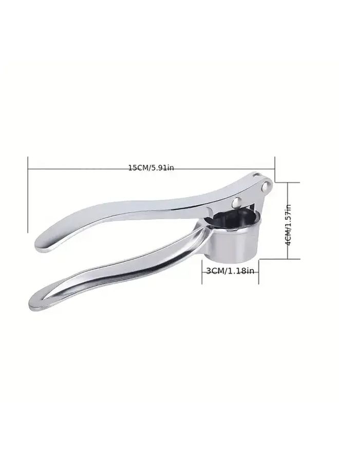 Stainless Steel Garlic Mashed Press Heavy Duty Easy Clean Kitchen Tool - Image 5
