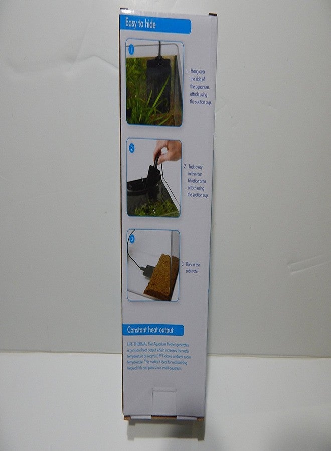 Interpet Life Thermal Flat Aquarium Heater with Free Thermometer Strip 3yr Warranty - Image 2