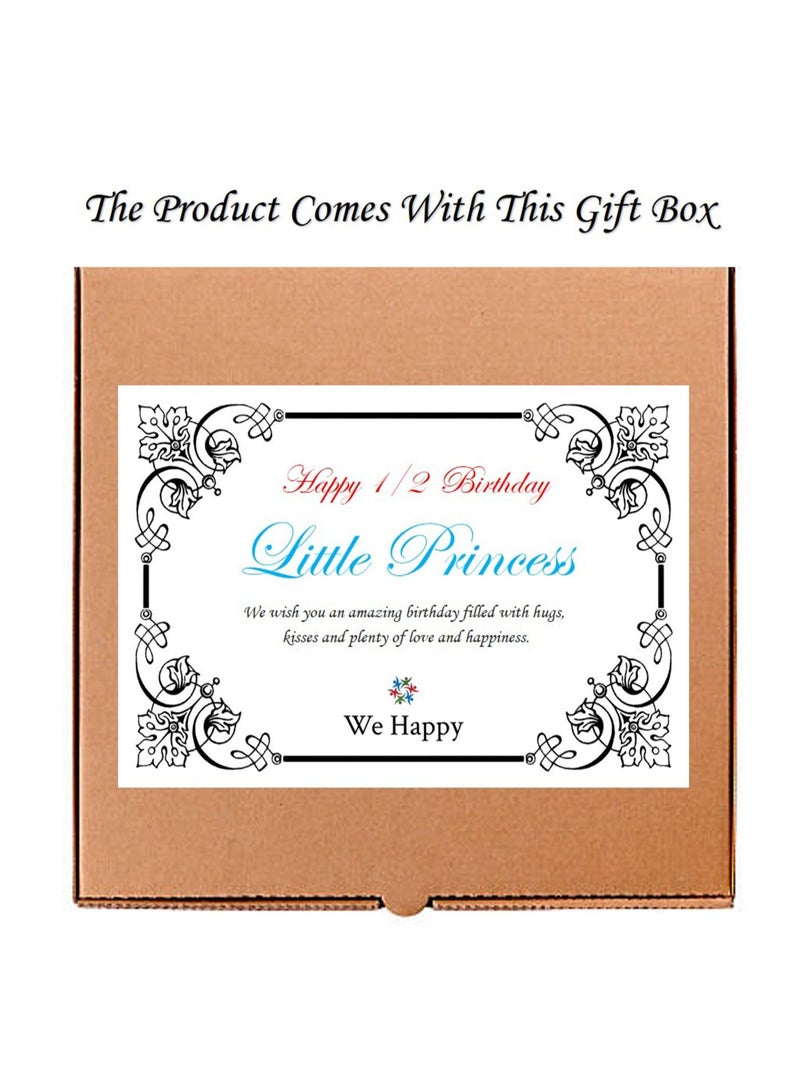 وي هابي نصف عام حفلة عيد ميلاد فستان بتصميم حالم زي الدعامة - Image 4