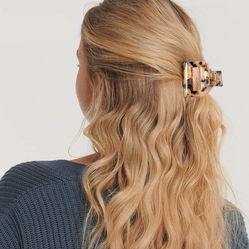 Aileam Tortoise Shell Ponytail Cuffs Elastic Hair Band Hair Tie Leopard French Design Hair Band Headwear for Women Girls,Pack of 3 - Image 5