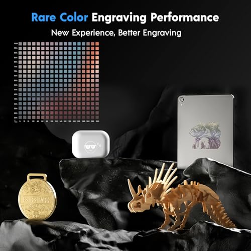 Longer RAY5 Upgraded 20W Laser Engraver Machine, Exclusive 3.5" Touch Screen for DIY, Cutting Tool for Metal Coloring, Acrylic, Wood, Glass, Leather. Laser Class 2 - Image 4