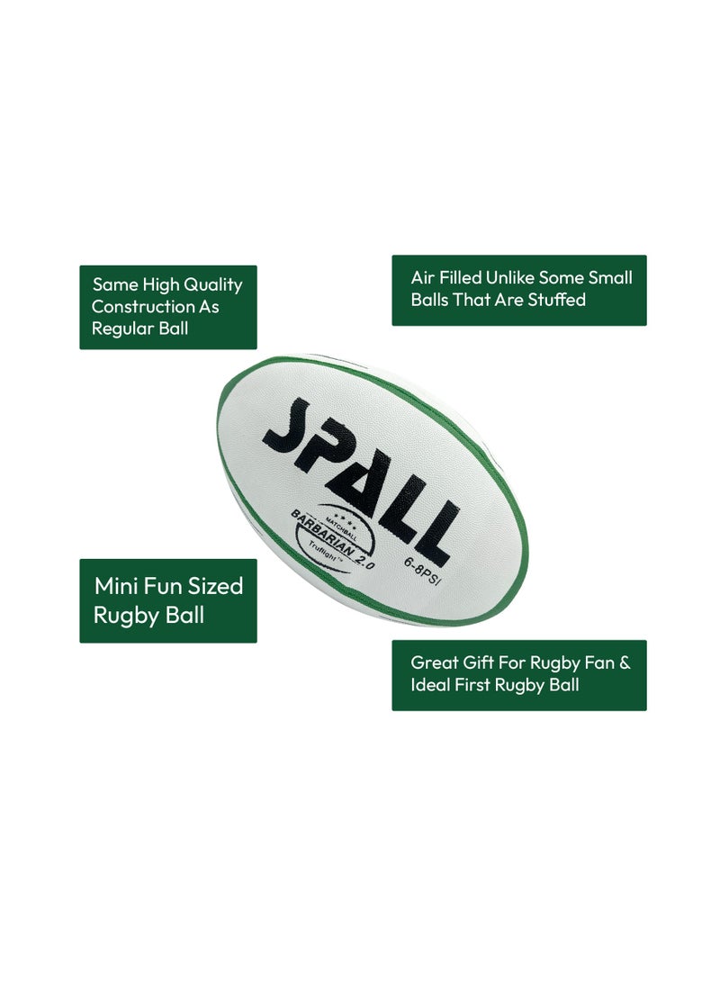 سبال كرة الرجبي للشباب والكبار، الرياضة في الهواء الطلق، احترافية من المطاط الصناعي، قبضة دعم شديدة التحمل، كرة قدم متينة مخيطة من هان، كرات رسمية للتدريب القياسي - Image 4