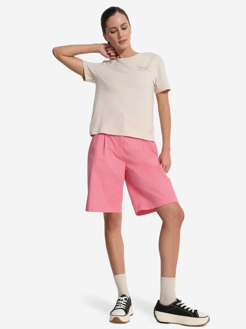 Termit Women's 2-Pack Casual Shorts – Breathable Lightweight Cotton-Blend Summer Shorts with Pockets for Beach, Sports, Travel & Daily Wear - Image 4