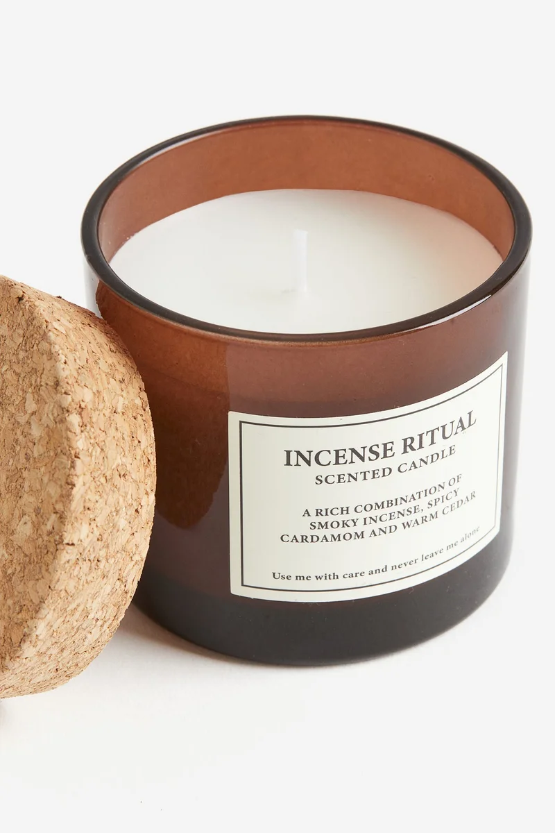 H&M Cork-lid scented candle