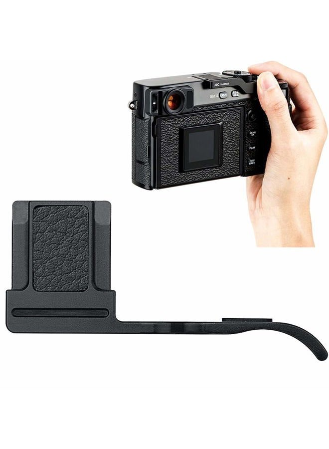 JJC Deluxe Metal Thumb Up Grip for Fujifilm Fuji X-Pro3 X-Pro2 X-Pro1 Xpro3 Xpro2 Xpro1 Digital Mirrorless Camera Thumb Support - Image 1