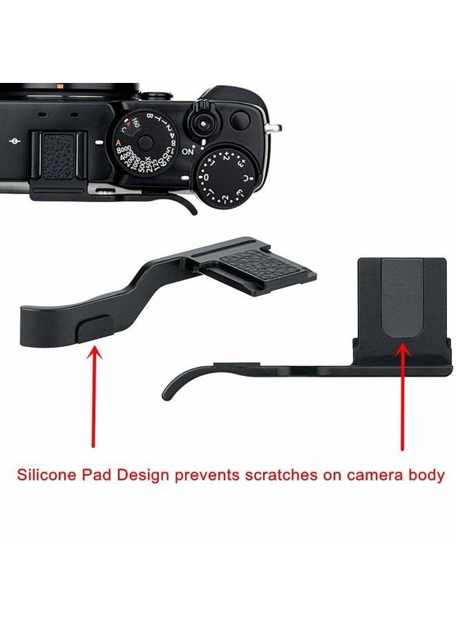 JJC Deluxe Metal Thumb Up Grip for Fujifilm Fuji X-Pro3 X-Pro2 X-Pro1 Xpro3 Xpro2 Xpro1 Digital Mirrorless Camera Thumb Support - Image 4