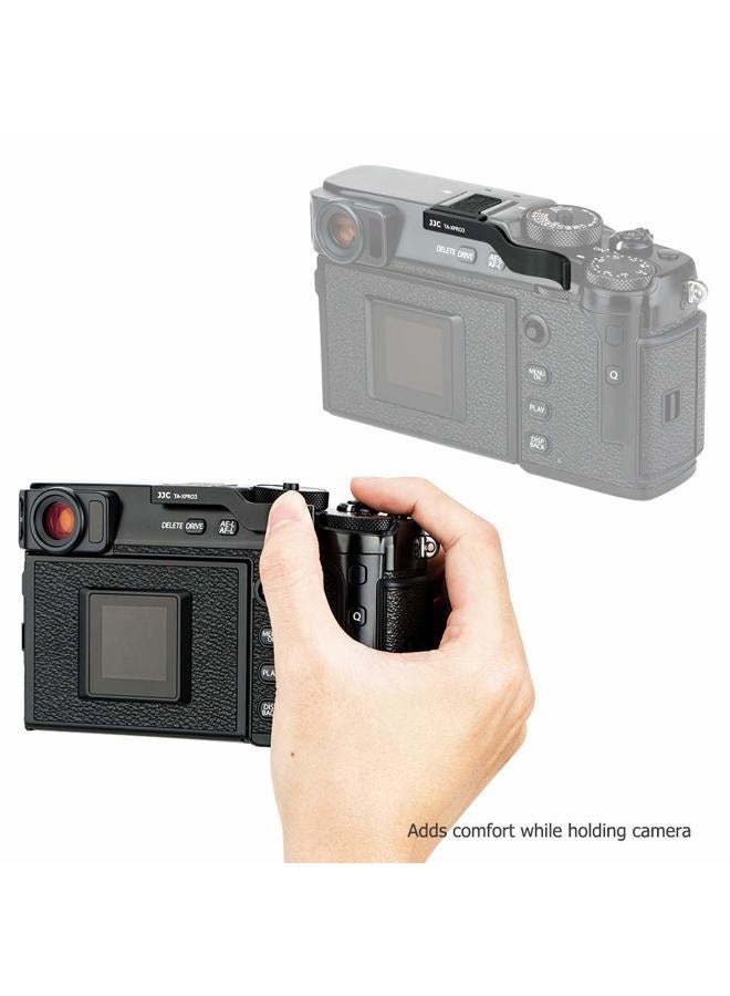 JJC Deluxe Metal Thumb Up Grip for Fujifilm Fuji X-Pro3 X-Pro2 X-Pro1 Xpro3 Xpro2 Xpro1 Digital Mirrorless Camera Thumb Support - Image 3