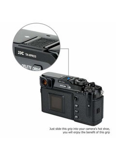 JJC Deluxe Metal Thumb Up Grip for Fujifilm Fuji X-Pro3 X-Pro2 X-Pro1 Xpro3 Xpro2 Xpro1 Digital Mirrorless Camera Thumb Support  - Image 5