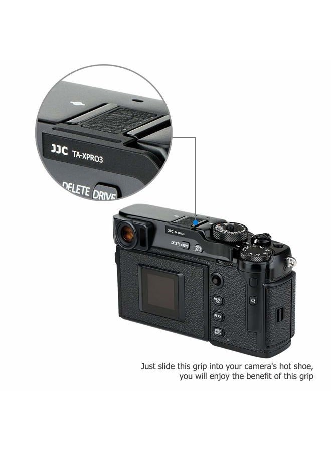 JJC Deluxe Metal Thumb Up Grip for Fujifilm Fuji X-Pro3 X-Pro2 X-Pro1 Xpro3 Xpro2 Xpro1 Digital Mirrorless Camera Thumb Support - Image 5