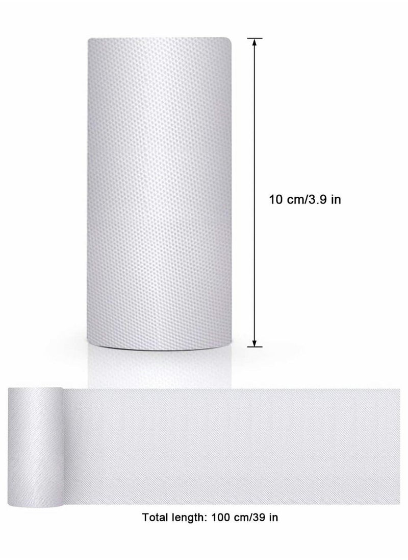 SYOSI - Anti-Slip Shoe Grip Sticker, Self-Adhesive Crystal Clear Protector Slip Resistant High Heels Shoe Sole Cover, Sole Cover Protectors, Suitable for High Heels Business Leather Shoes (39 x 3.9 Inch) - Image 1