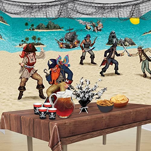 Beistle Ocean and Beach Backdrop (52001) - Image 5