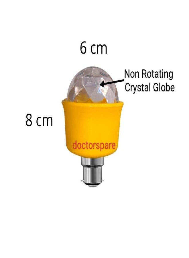Doctorspare LED RGB Bulb for Decoration With Stand (B22 Base) - Non-Rotating, for Mandir/Festival/Birthday - Image 3