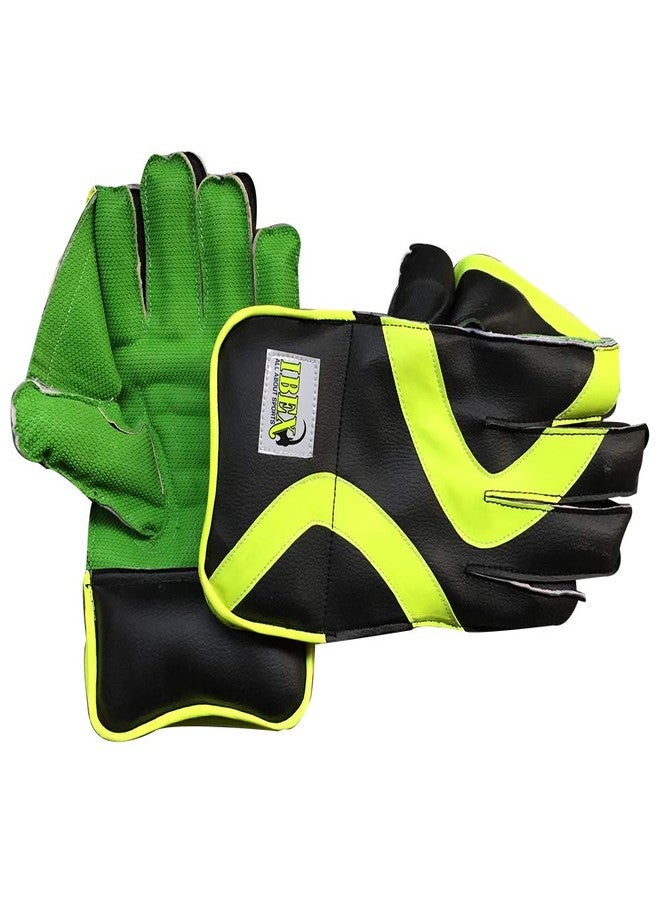 JetFire Ibex Men's College Wicket Keeping Gloves (Green) - Image 2