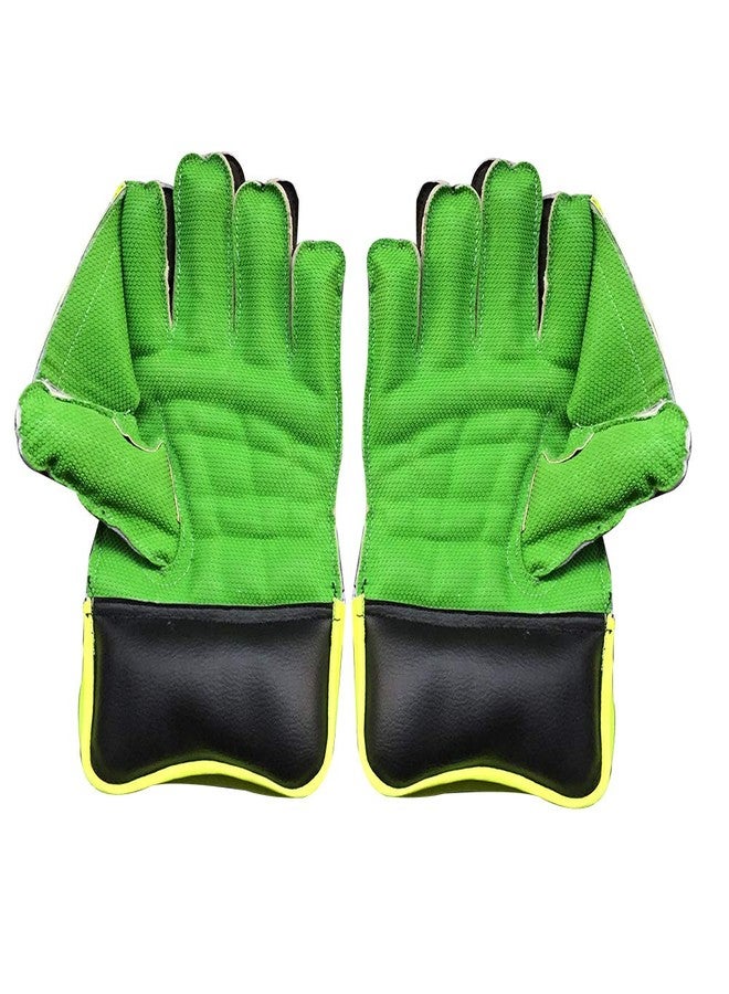 JetFire Ibex Men's College Wicket Keeping Gloves (Green) - Image 3