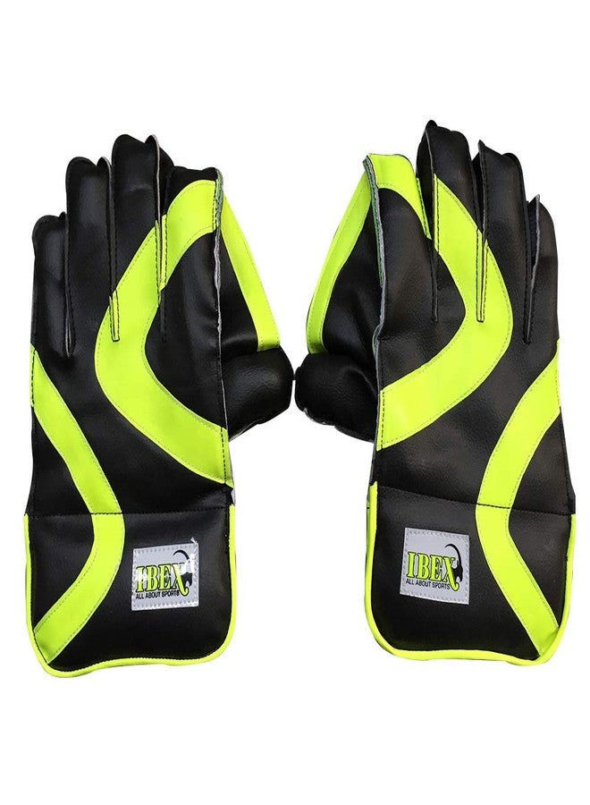 JetFire Ibex Men's College Wicket Keeping Gloves (Green) - Image 5