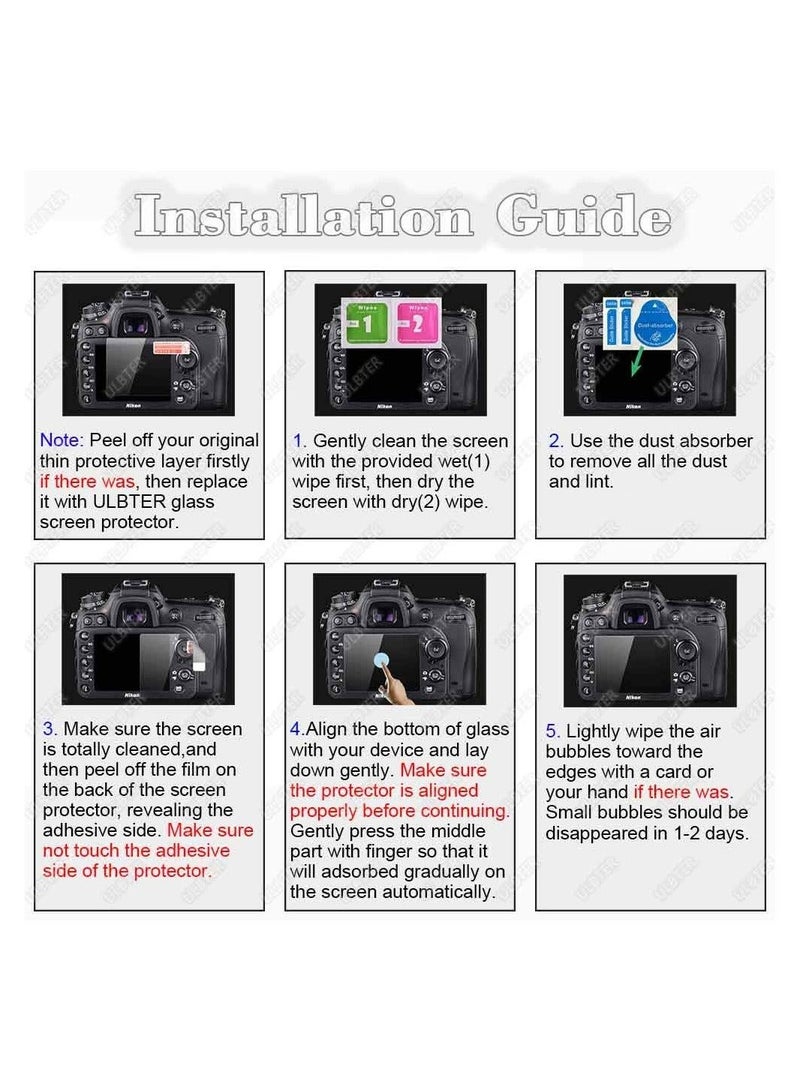 Captaintech Lens Screen Protector Fit for DJI OSMO Action 3 Camera, Not Work with Frame, Tempered Glass Cover 0.3mm 9H Hardness Ultra-Clear Anti-Scrach Anti-Fingerprint Anti-Bubble(2+2+2Pack) - Image 5