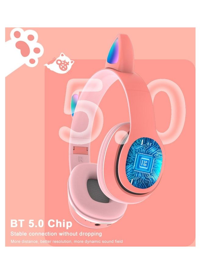 NIBEMINENT L400 Glowing Cat Wireless Earphones With Microphone - Image 4