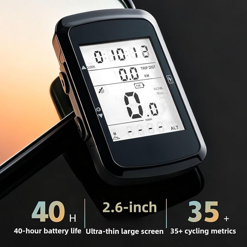 OFFBONDAGE OFF Bike Computer GPS Wireless Bicycle Speedometer Odometer with Automatic Backlight Waterproof and Long Battery Life - Image 4
