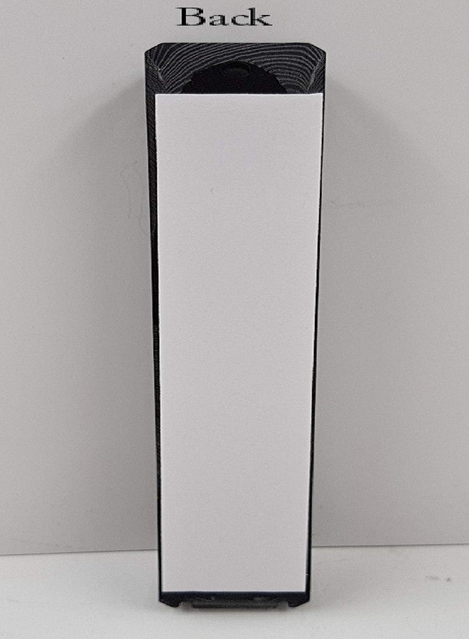 TALISMAN4U Waterproof Jewish MEZUZAH CASE with Scroll 3D Metal Painted Design Classic Israel Judaica Plastic Door Mezuza 5 Inch (Gray Stripes) - Image 4