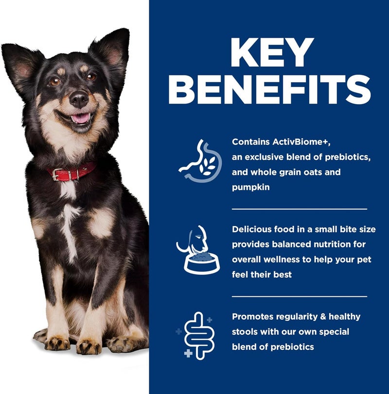 Hills Science Diet Perfect Digestion Adult 16 Digestive Support Small Kibble Dry Dog Food Chicken Brown Rice  Whole Oats 35 lb Bag - Image 4