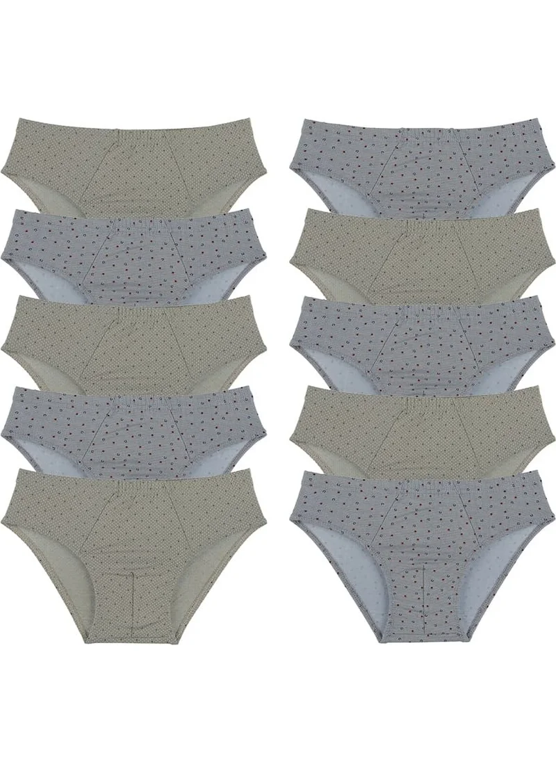 دونيلا 10 Pcs Colored Boy's Briefs - 761117