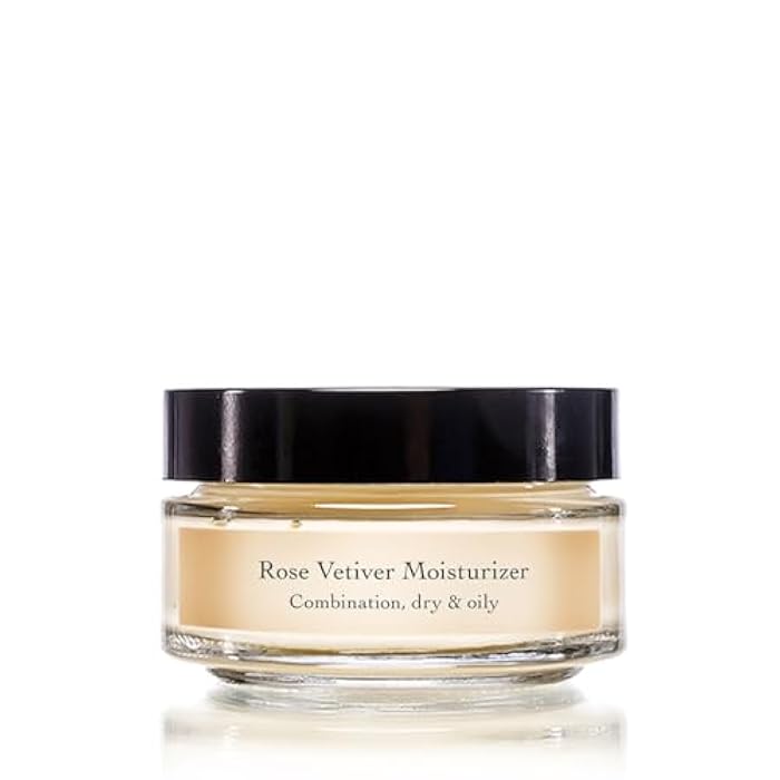 evanhealy Rose Vetiver Moisturizer | Facial Cream for All Skin Types - Lightweight Formula Packed with Antioxidants - Balancing for All Skin Types - Image 1