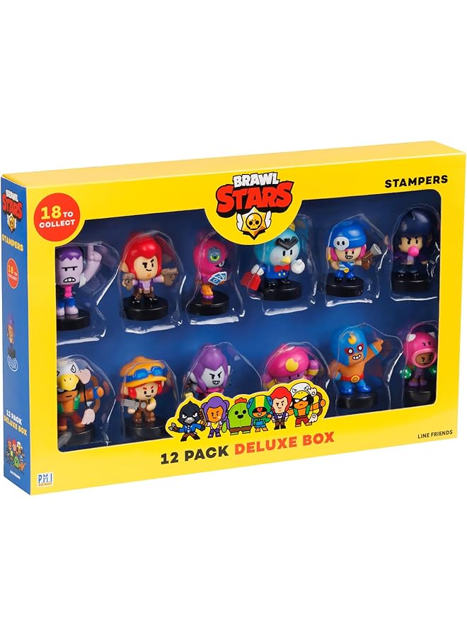 Brawl Stars S1 Stampers 12 Pieces Set Multicolor