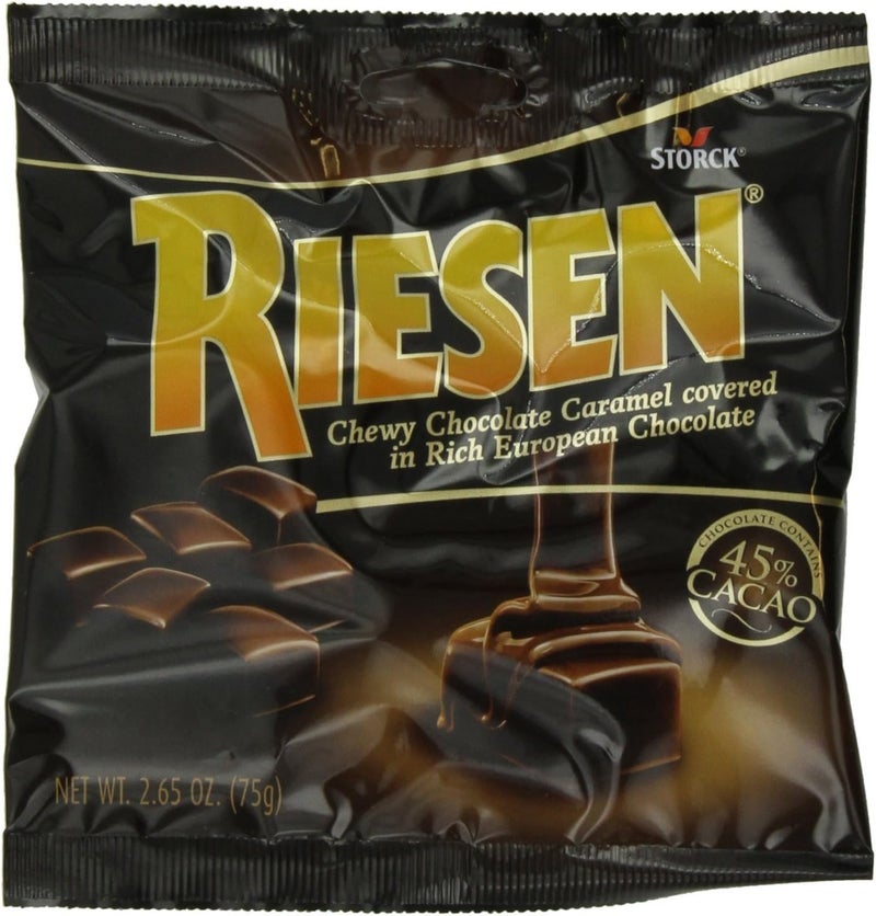 Storck Riesen Chewy Chocolate Caramel Candies - 2.65 Ounces (Pack of 3) - Image 2