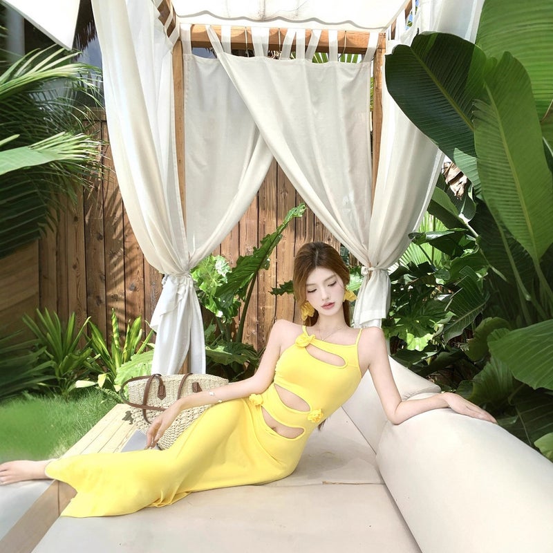Hepburn style dress, elegant feminine daily styling - Image 3