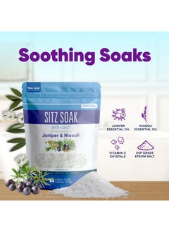 Better Bath Better Body Sitz Bath Soak 2-Lbs Sitz Salt Epsom Salt Hemorrhoid Soothing With Pure Essential Oils In Bpa Free Pouch With Press-Lock Seal Made In Usa  - Image 4