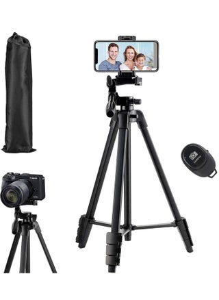 Flexible Tripod, Eocean 136cm Extendable Phone Tripod Stand with Carry Bag,Cell Phone Tripod with Wireless Remote,Universal Tripod for Video Selfie,iPhone Tripod Stand Travel Camera Tripod - pzsku/Z7360E0E33A13419C7D6FZ/45/_/1693983658/f642526e-5d74-4154-abd4-e445e88b0c00