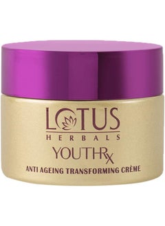 Lotus Herbals Youthrx Anti Ageing Transforming Creme Spf 25 Pa+++ Preservative Free, 10G  - Image 1