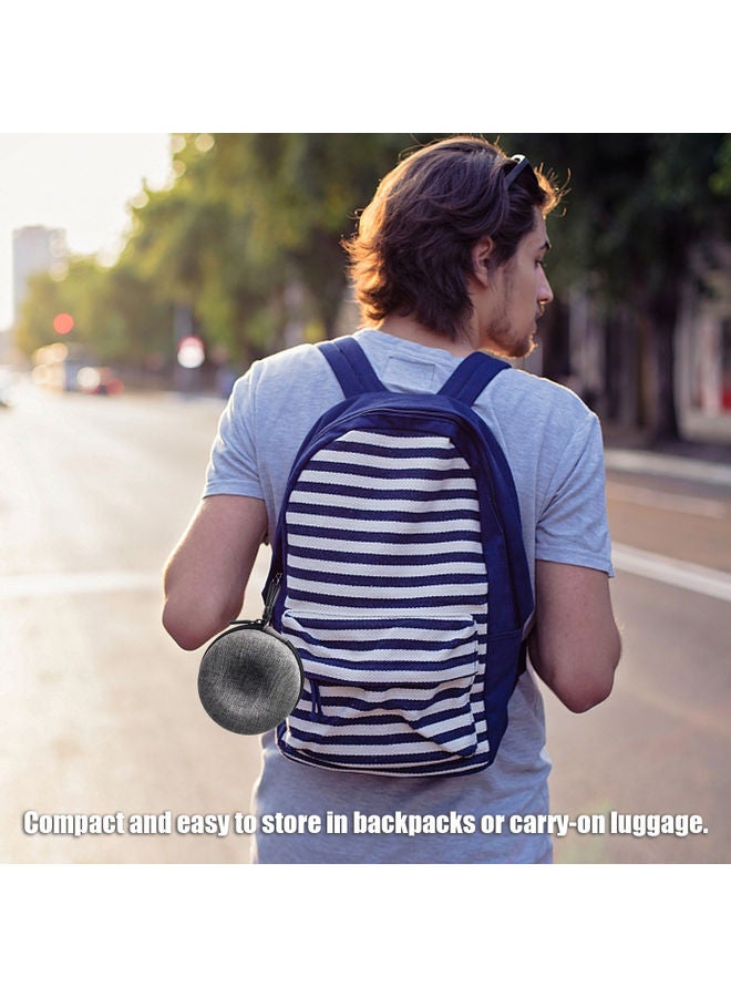 Loquat Waterproof Portable Storage Watch Travel Case Grey 10.00 x 3.80 x 5.60cm - Image 4