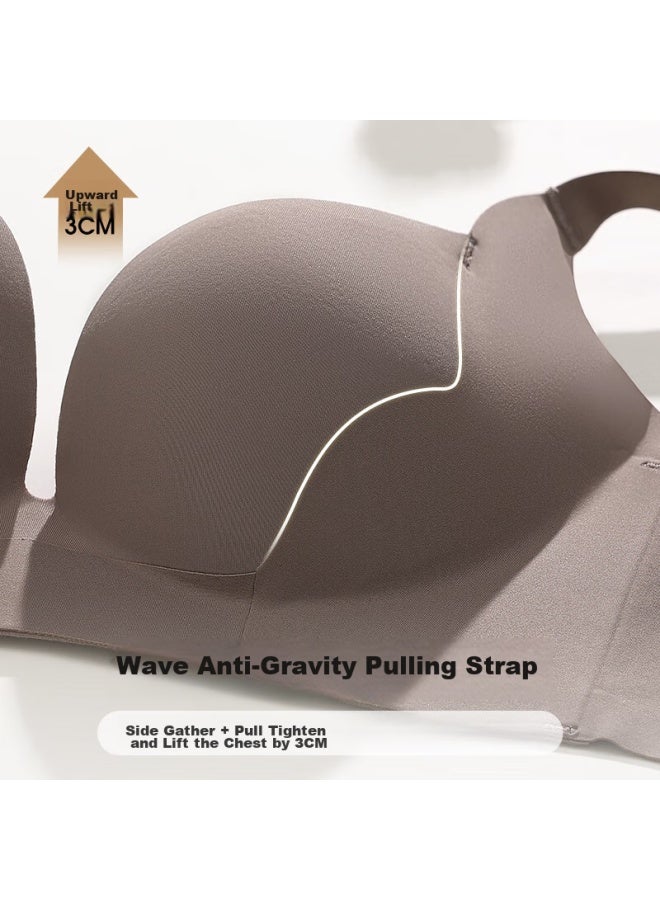 Ordifen Ordifen Seamless Lift And Push-up Bra For Women, Anti-sagging, Side Support, Breast Shaping, Anti-spillage, Seamless, Thin Style Brassiere - Image 5