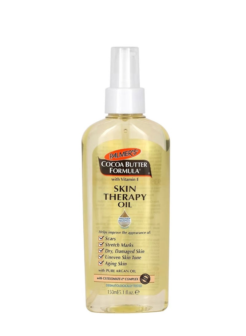 بالمرز تركيبة زبدة الكاكاو مع زيت فيتامين E العلاجي للبشرة 5.1 أونصة سائلة (150 مل) - Image 1