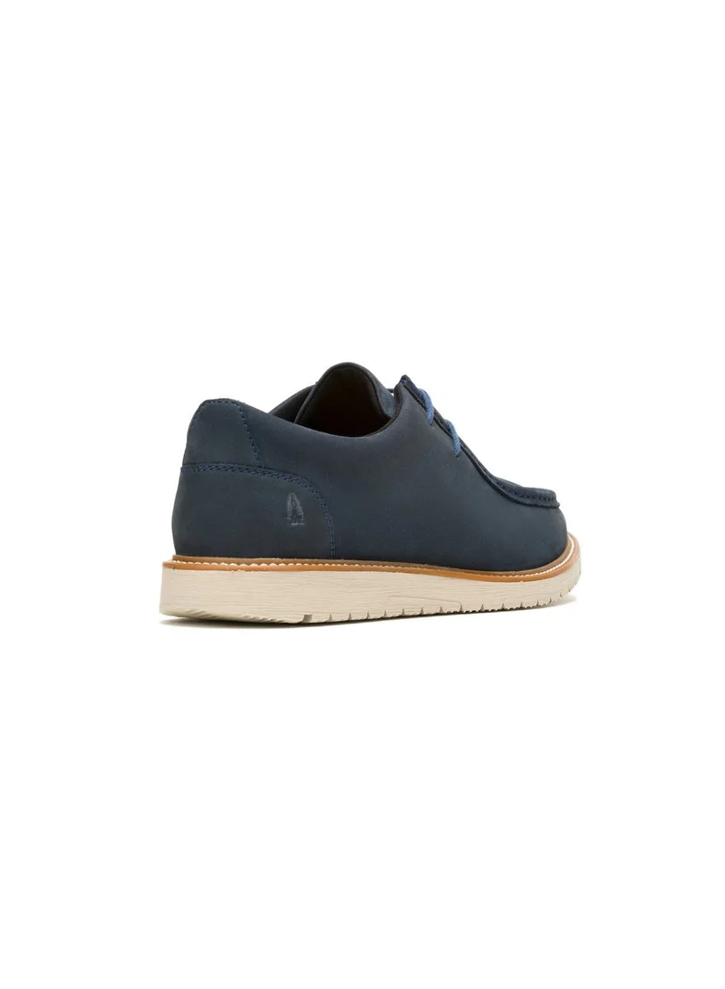 هاش بابيز HUSH PUPPIES Men's Leather Jenson Mocc Toe Shoes - Navy Blue, Size 44
