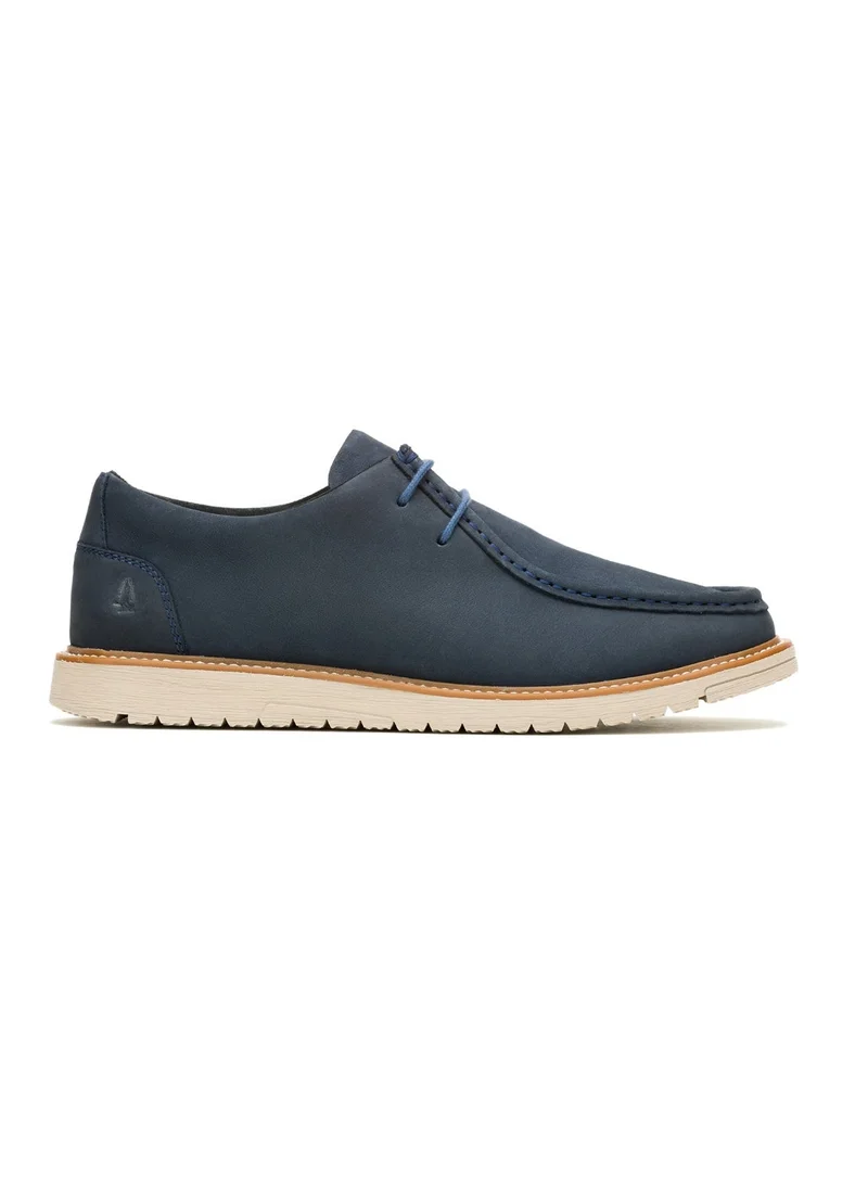 هاش بابيز HUSH PUPPIES Men's Leather Jenson Mocc Toe Shoes - Navy Blue, Size 44