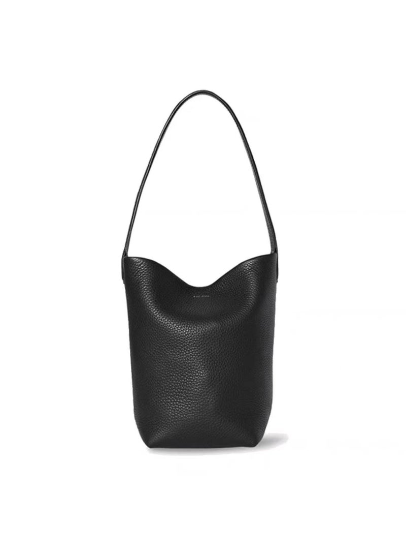 Generic - The Row Large Capacity Lychee Tot Bag Black Medium - Image 1