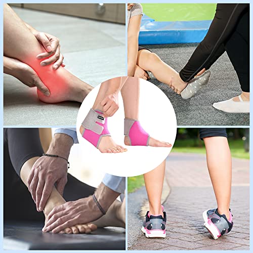 EULANT Kids Ankle Brace 1 Pair, Children Ankle Support, Ankle Compression Sleeve for Foot & Ankle Swelling, Achilles Tendon, Joint Pain, Injury Recovery, for Ice Skating Dance Hiking Running - Image 5