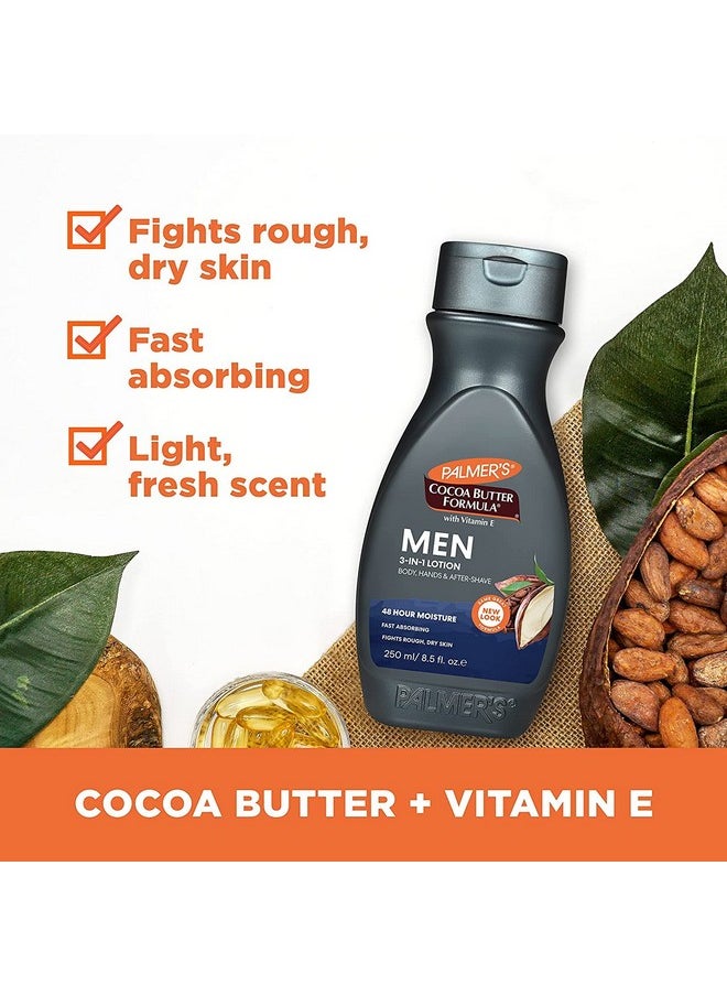 PALMER'S - Palmers Cocoa Butter Mens Body Lotion 8.5Oz By Palmers - Image 1