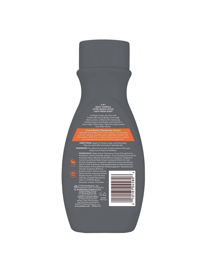 PALMER'S - Palmers Cocoa Butter Mens Body Lotion 8.5Oz By Palmers - Image 1