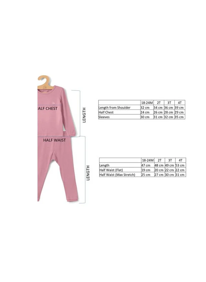 Anvi Baby Bamboo Spandex Pajama 2T- Grey